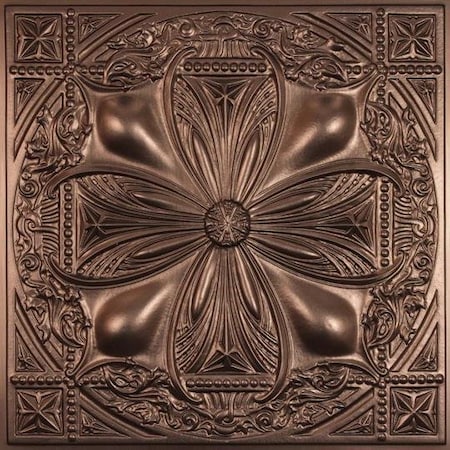 Ceilume Avalon 2ft x 2ft Bronze Ceiling Tile V3-AVALON-22BBR